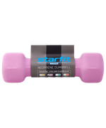 Гантель неопреновая DB-201 1 кг, розовый пастельный