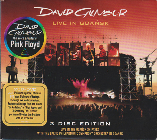 [CD] David Gilmour - Live In Gdańsk - 2CD+DVD