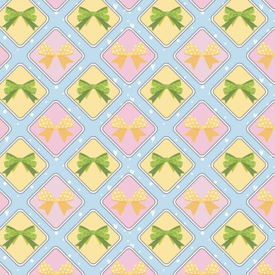 Ромбы и бантики