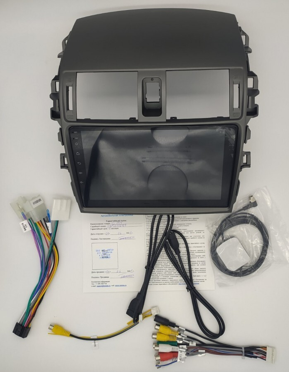 Магнитола для Toyota Corolla 2006-2013 - Roximo RI-1104 Android 12, ТОП процессор, 8/128Гб, SIM-слот