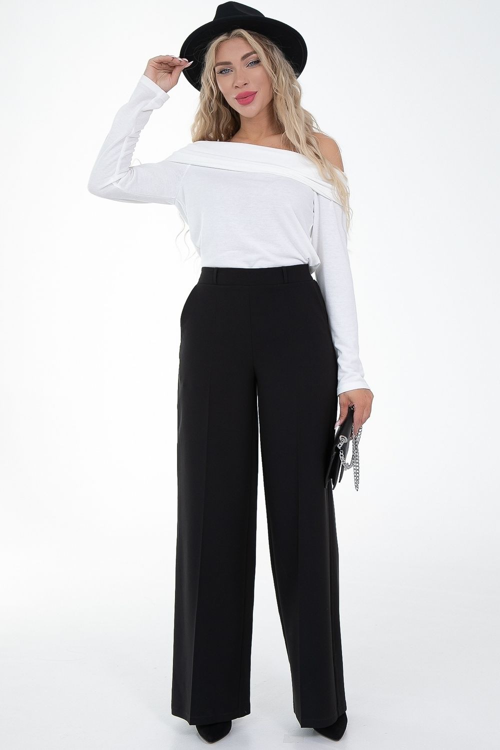 Брюки Палаццо (блэк) Diolche (Акция)