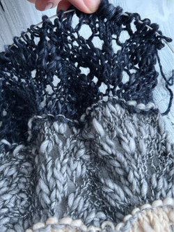 Трикотажная пряжа для вязания MORELINO толстая шишибрики