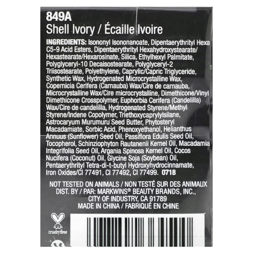 wet n wild, PhotoFocus, тональная основа в виде стика, 849A слоновая кость, 1 стик