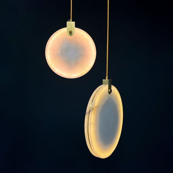 Подвесной светодиодный светильник Imperium Loft Marble D20 101777-26