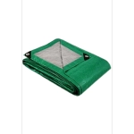 Тент универсальный c люверсами SOKRET 4х5м, 120г/м2 зеленый