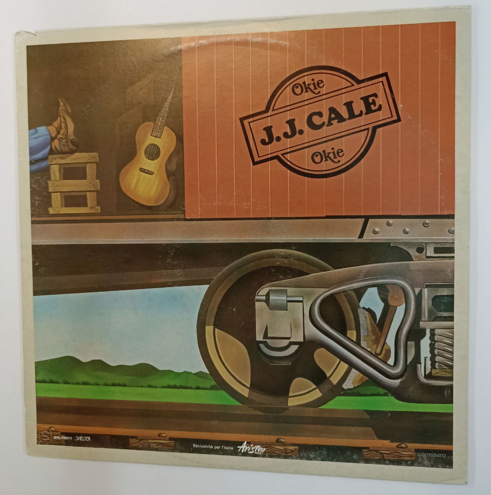 Винтажная виниловая пластинка LP J.J. Cale Okie (Italy 1980)