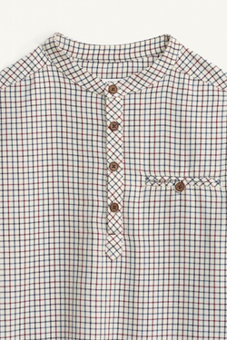 ZARA РУБАШКА С ДЛИННЫМ РУКАВОМ, ЭКРЮ