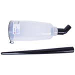 МАСТАК (135-00005) Воронка с изогнутым сливом, полипропиленовая, 100 х 200 х 480 мм