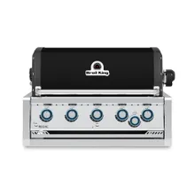 Встраиваемый газовый гриль Broil King Regal 570 BI, 6 горелок, вертел, чёрный