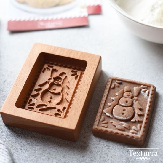 Пряничная доска Марка со снеговиком