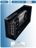 Внешняя видеокарта EGPu Wikingoo M1, NVIDIA Quadro T600 4Gb. Thunderbolt 3/4.