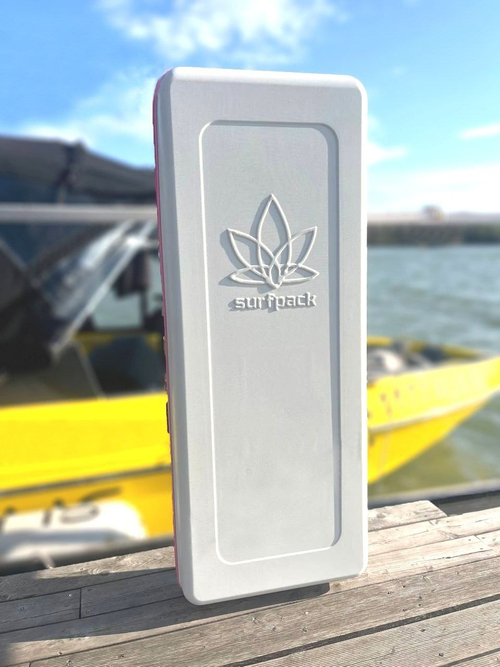 Чехол защитный для вейксерфа SurfPack водонепроницаемый ударопрочный белый