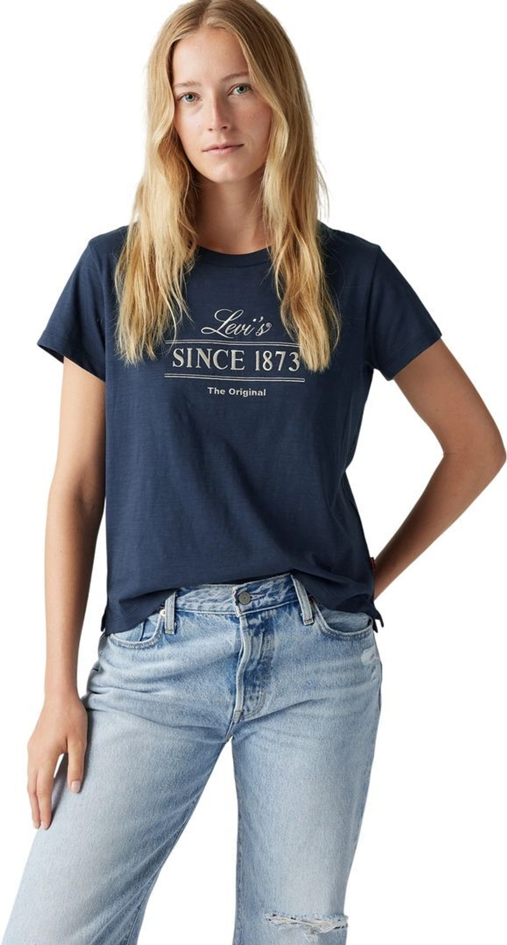 Футболка Levis GRAPHIC BOXY TSHIRT синий