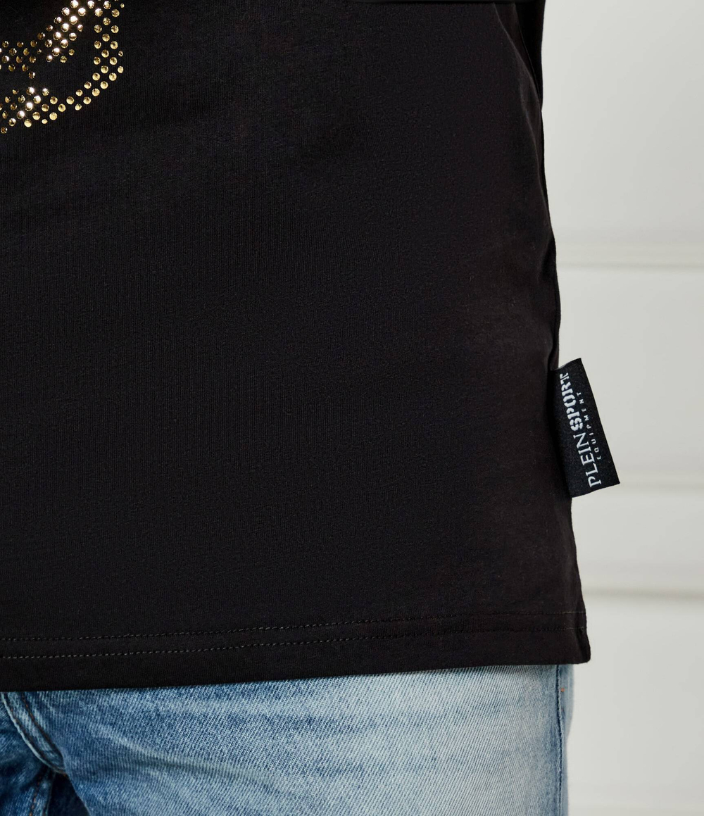 Футболка Lamina Tiger Plein Sport - черный(MTK8009 STE001N)