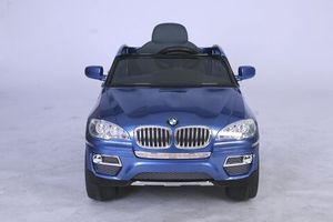 Детский электромобиль Joy Automatic BMW X6 синий