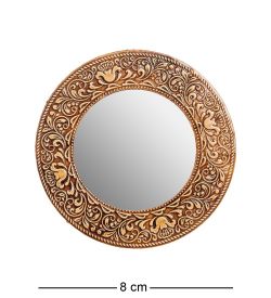 Народные промыслы BST-221/ 3 Зеркало «Бабочки» (береста)