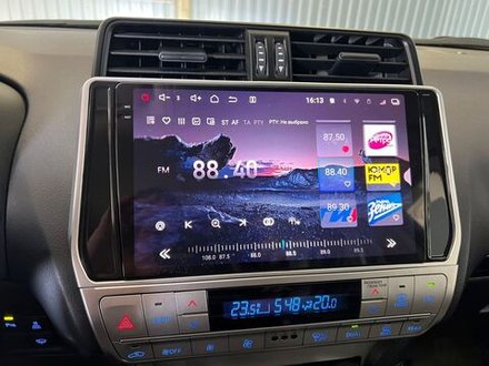 Магнитола Toyota Land Cruiser Prado 150 2017-2023 - AIROC 2K RI-1126 Android 12, QLed+2K, ТОП процессор, 8/128Гб, CarPlay, SIM-слот