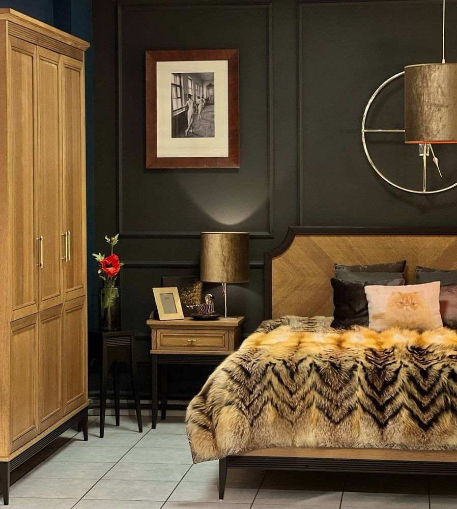 Спальня «Хедмарк» натуральный дуб