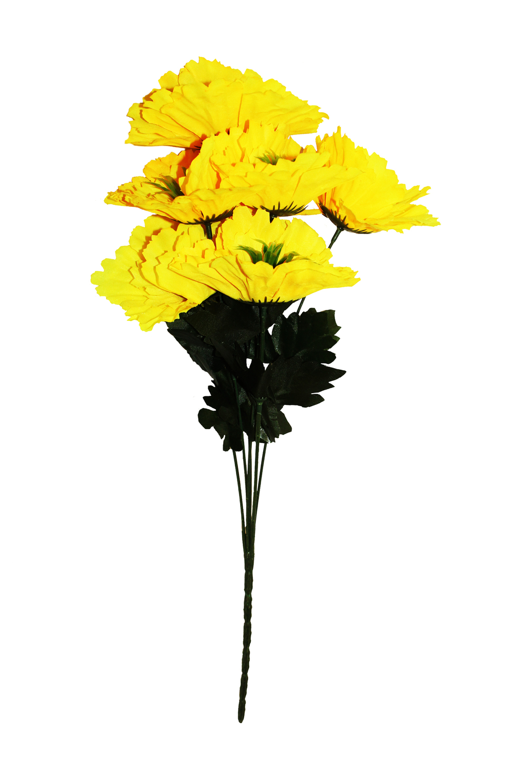 Букет георгинов с травкой Высокий