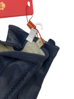 Перчатки. Женские. Материал верха: Кожаные. Подклад: трикотаж-шерсть.В упаковке 5 шт.