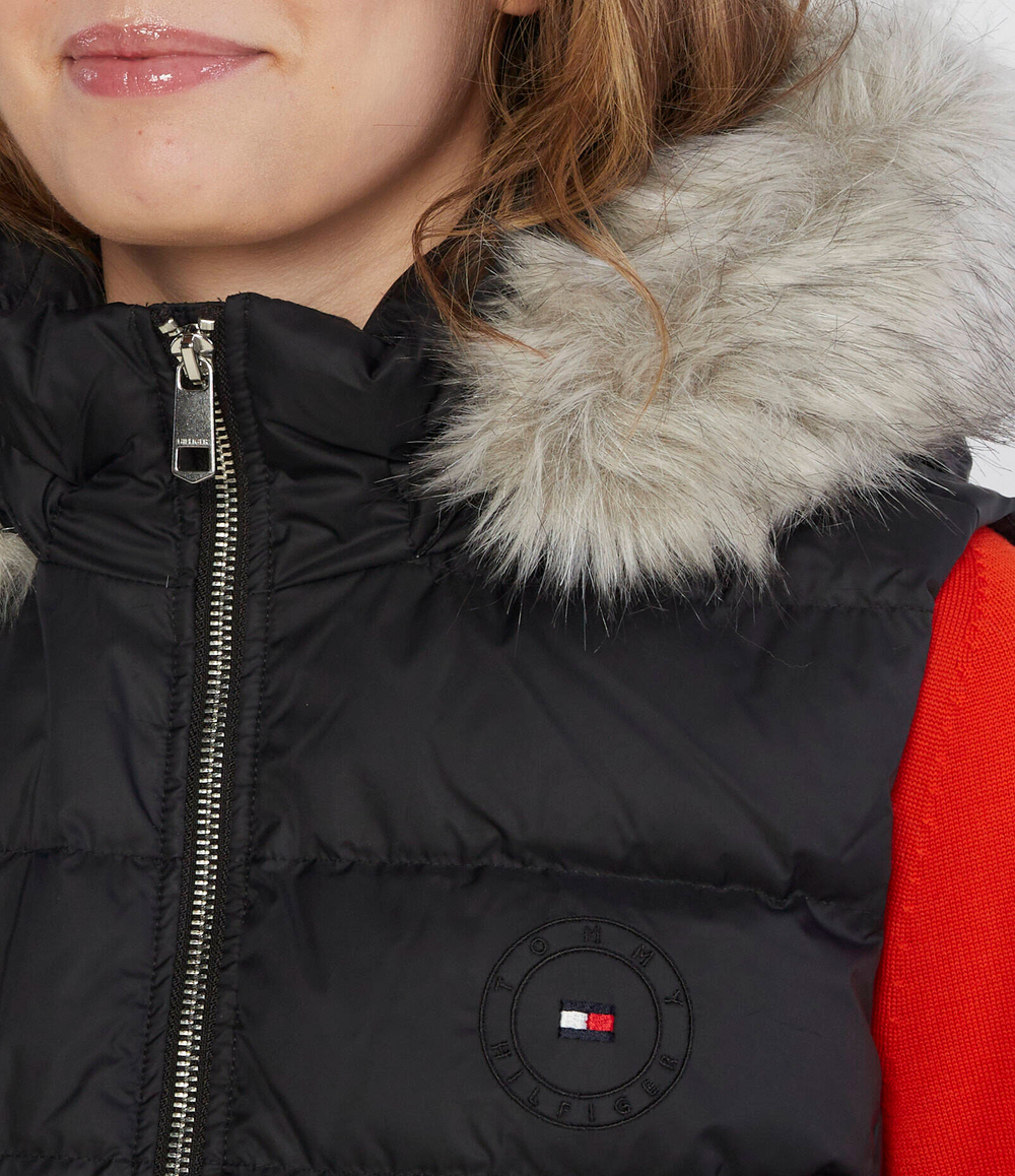 Пуховая безрукавка Tommy Hilfiger - черный(WW0WW39744)