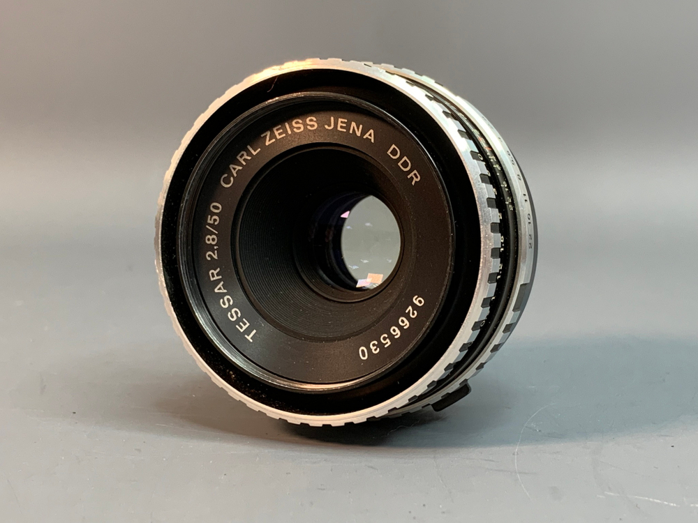 Praktica LTL + Carl Zeiss Jena DDR Tessar 2.8/50