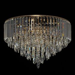 Citilux LEONNA CL320192 Люстра хрустальная Золото