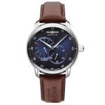 ZEPPELIN New Captain Collection Automatic Mechanical Movement Men"s Watches Watch 42mm Blue Dial