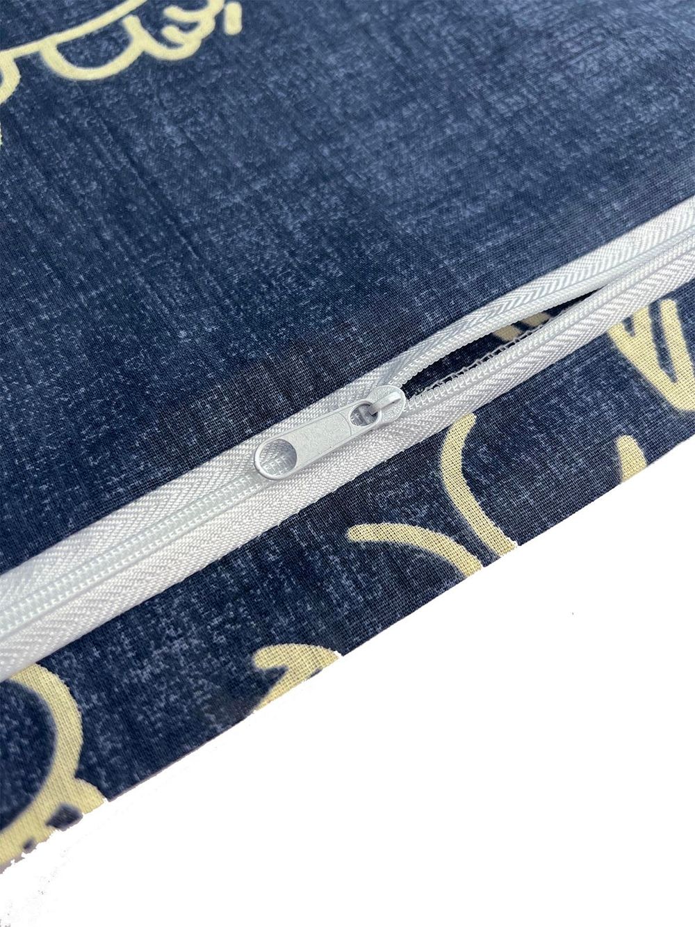 Наволочка комплект 2шт поплин Сказка "Котики Грей" 30х30 см на молнии