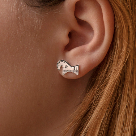 Серьги "Лошадка"