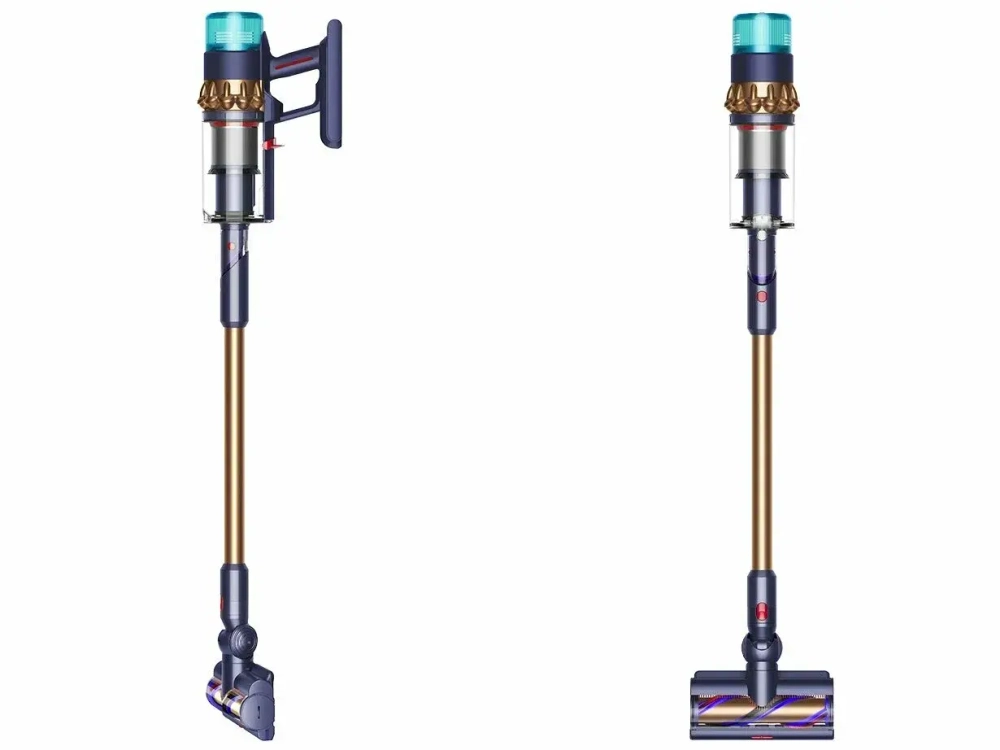 Вертикальный беспроводной пылесос Dyson Gen5 Detect Absolute (SV23) Cooper/Prussian Blue