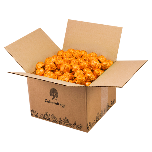 Мармелад "Ягодень" с облепихой в шоколадной глазури / гофрокороб / 1000 г / Сибирский кедр