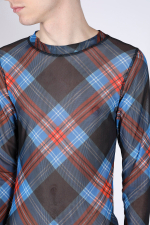 CHARLES JEFFREY LOVERBOY ЛОНГСЛИВ ПРИНТ TARTAN