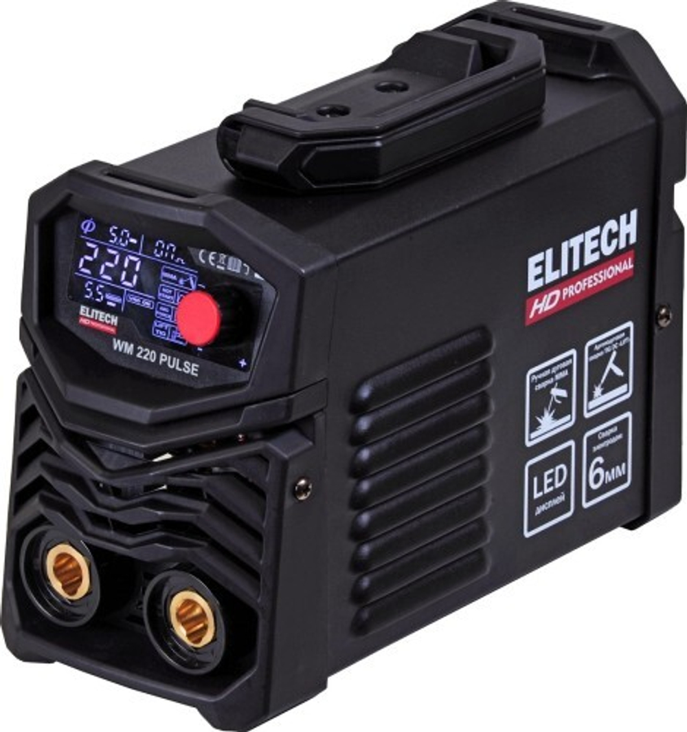 Сварочный аппарат инверторный Elitech HD WM 220 PULSE