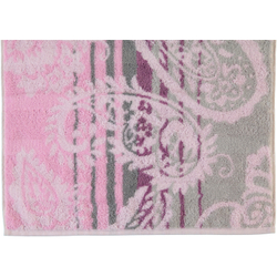 Полотенце 80х150 Cawo Noblesse 1067 Paisley розовое