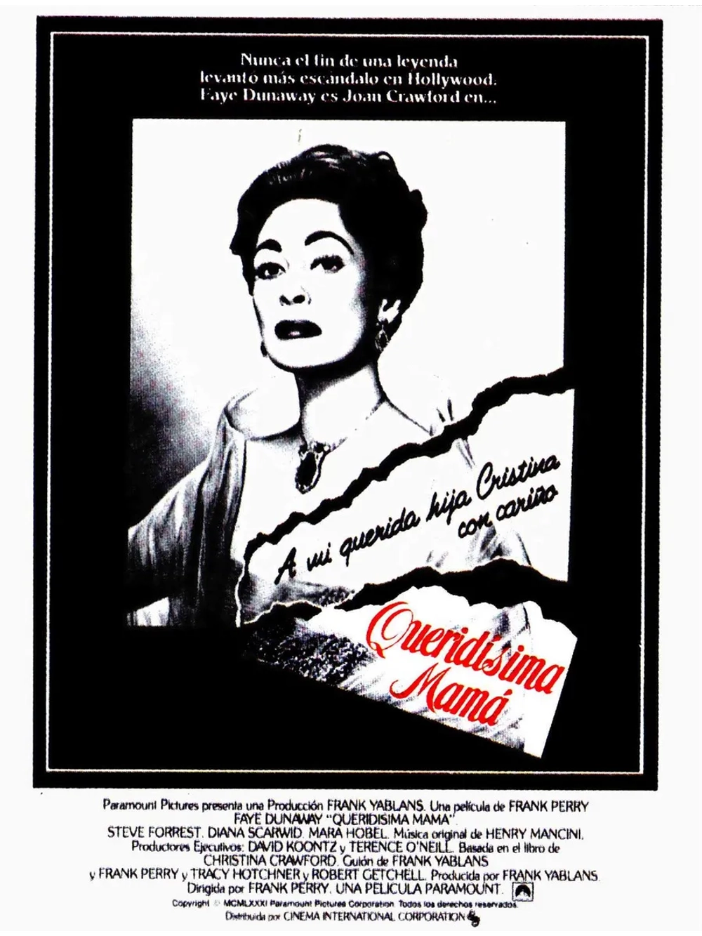 Дорогая мамочка (1981) (DVD-R)