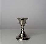 Подсвечник металл, 8*5см, серебряный