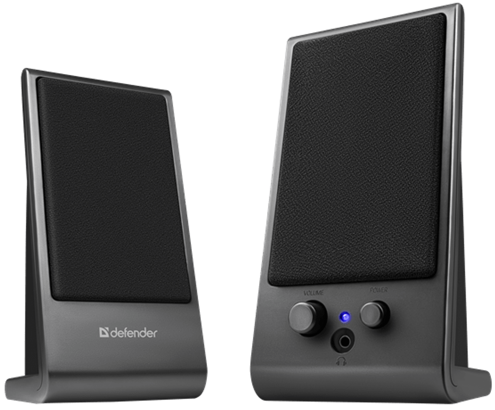 Колонки стерео Defender SPK-170 Черные USB