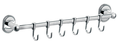 31014-6 П/держатель 6 крючков HANSEN (25/1шт)