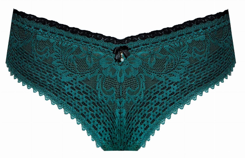 Трусики-бразилиана Xena (Размер: M) (Цвет: изумрудный)