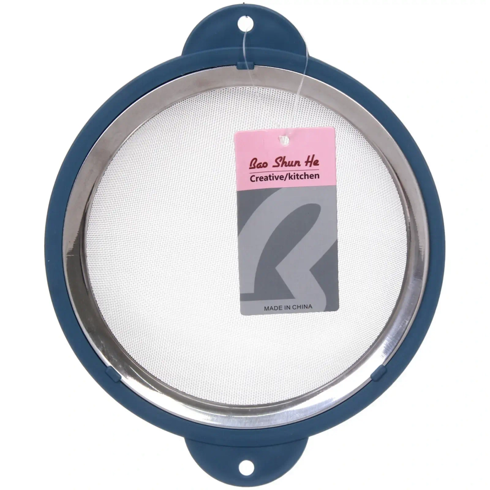 Сито металлическое в пластиковой оправе 18см