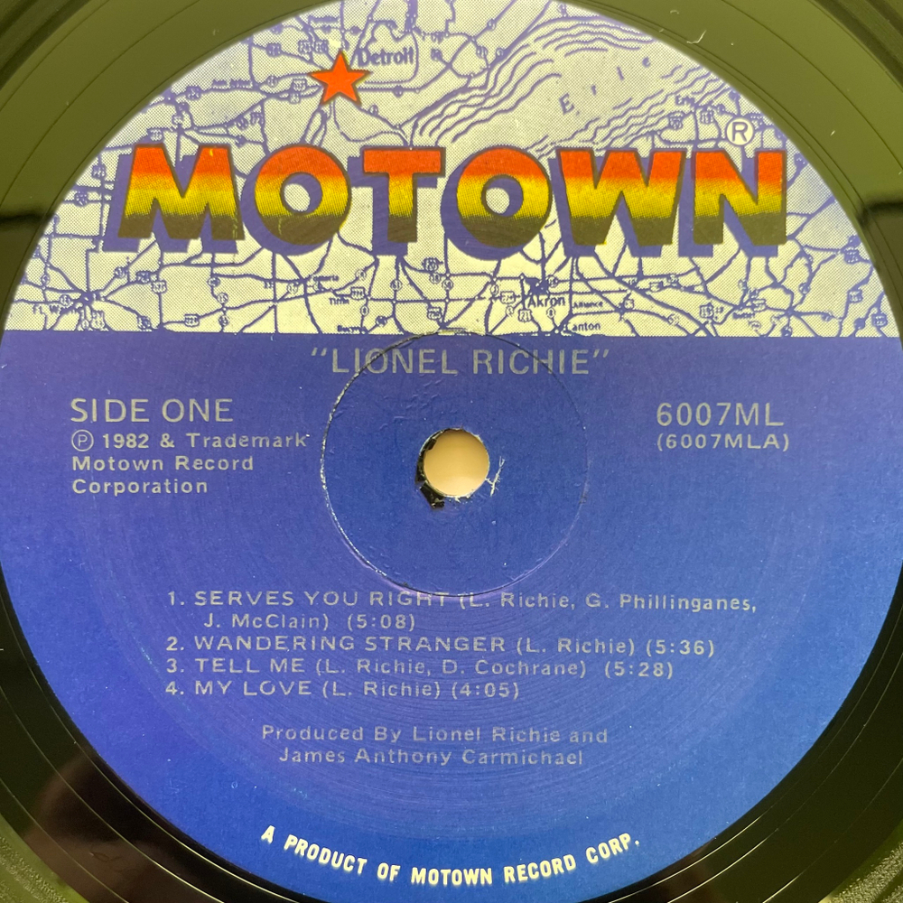 Lionel Richie ‎– Lionel Richie (США 1982г.)