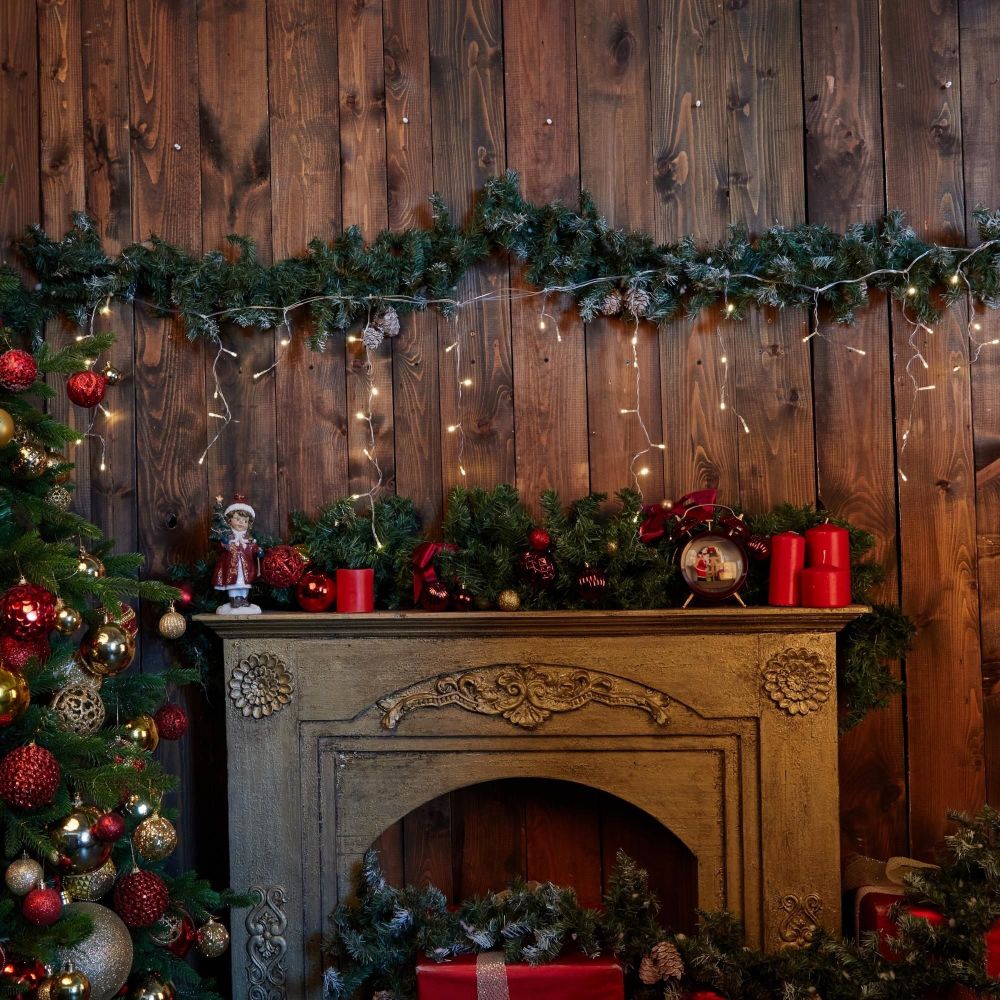 ULD-B1805-048-DTA WARM WHITE IP20 Бахрома светодиодная с контроллером. 1.8 м. 48 светодиодов. Теплый белый свет. Провод прозрачный. TM Uniel.