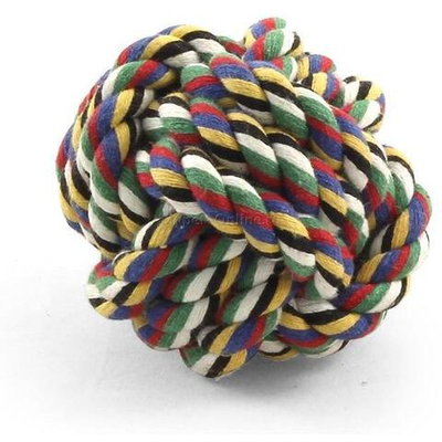 Игрушка для собак "Верёвка-плетеный мяч", d50мм, Triol