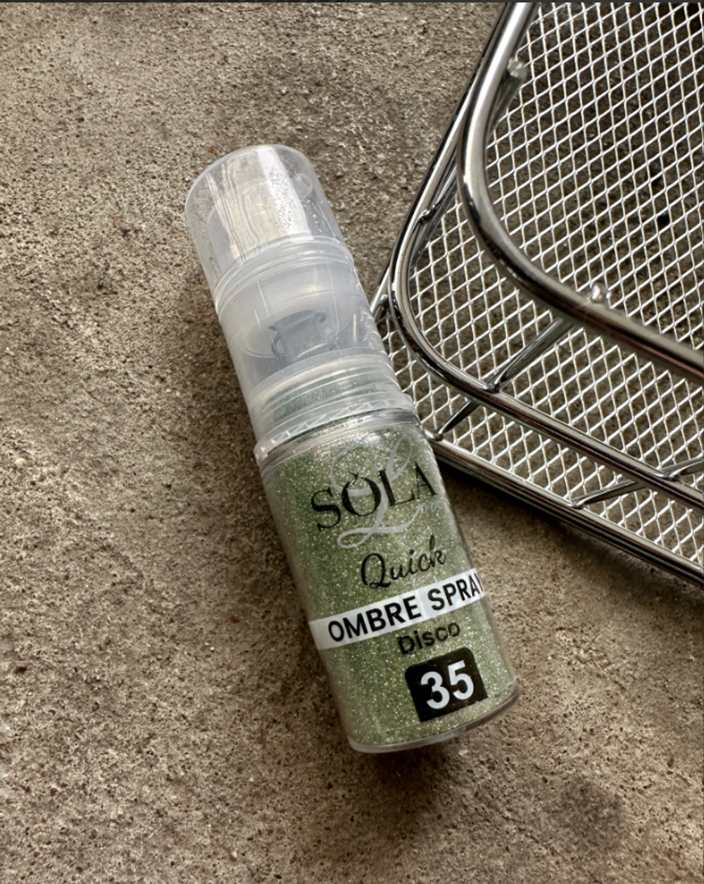 Sola Quick Ombre Dry Spray 35 Disco - Сухой Спрей-омбре для градиента, 10мл