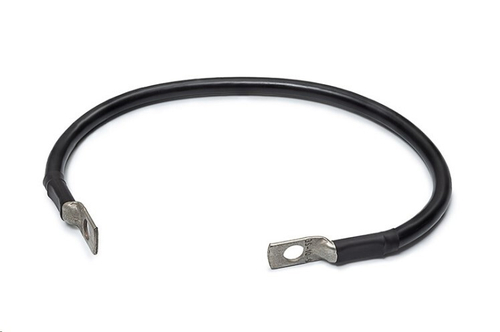 Клеммы аккумулятора  перемычка-наконечник  /длина провода 50 см, сечение 35 мм.кв./ 12-24V европейский стандарт (CARGEN)