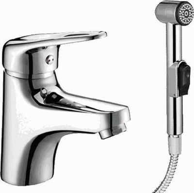 смеситель умывальник LEMARK Luna с лейкой для биде LM4116С