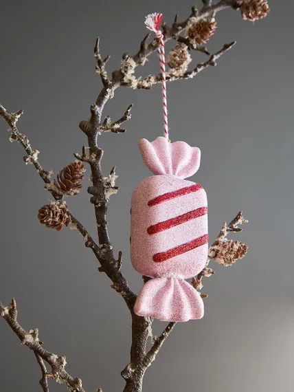 Набор ёлочных украшений pink fairytale из коллекции new year essential