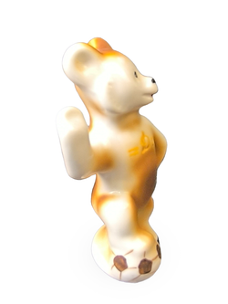 Статуэтка "Олимпийский медведь - футболист" (Полонский ЗХК)