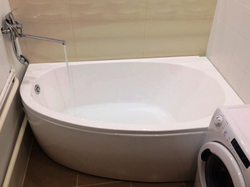 Акриловая ванна Aquatek (Акватек) Дива 160x90 R, с каркасом